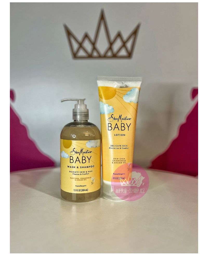 VÁNOČNÍ SET: Přírodní kosmetika pro miminka - Shea Moisture Baby