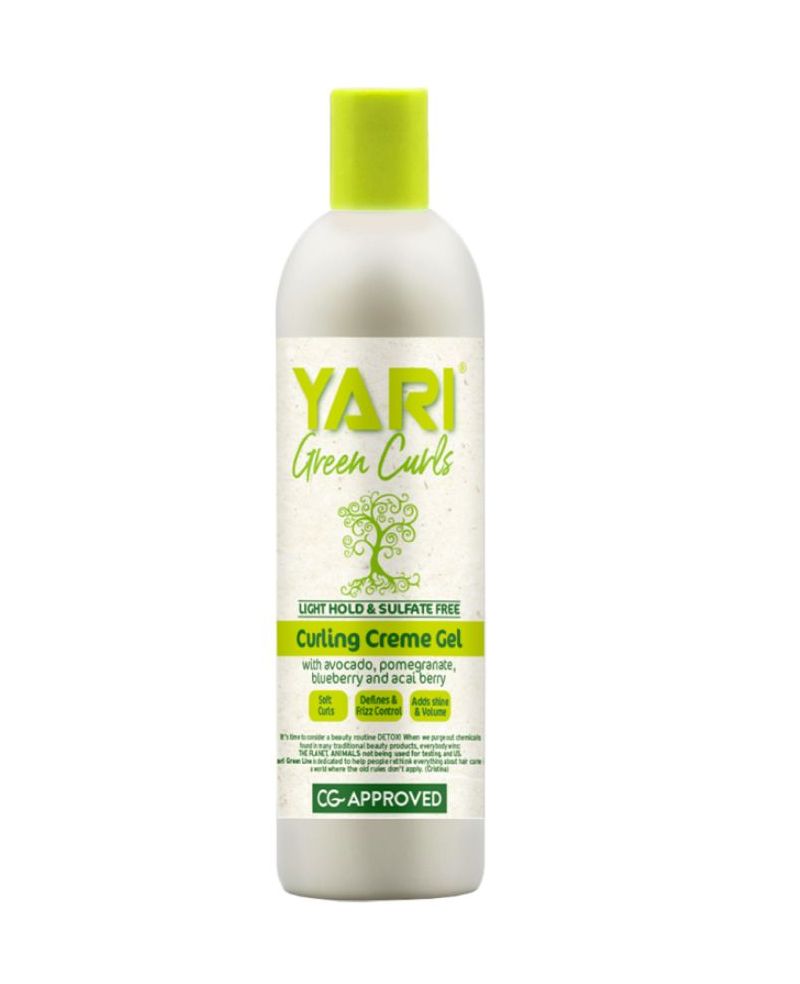 Yari Green Curls Light Hold Curling Cream Gel 355 ml