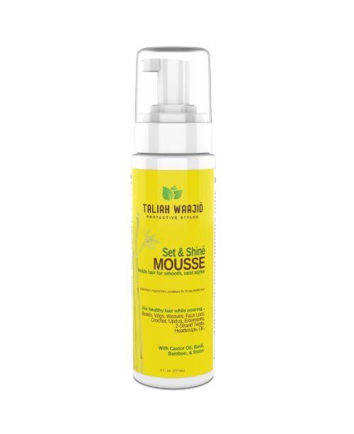 Taliah Waajid Bamboo Biotin Set & Shine Mousse 237ml