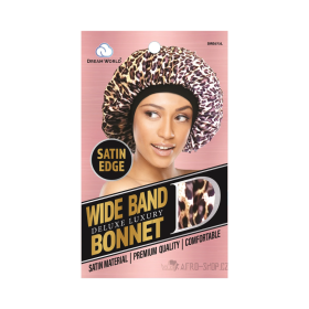 Dream World Wide Band Bonnet - Leopard Print