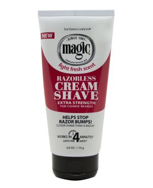 Magic Shave Borotvamentes Krém Borotválkozás Extra Erősség 170g