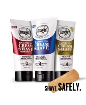 Magic Shave Razorless Cream Shave Extra Strength 170g