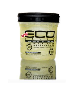 EcoStyle Gel aus schwarzem Rizinus- und Leinsamenöl, 473 ml