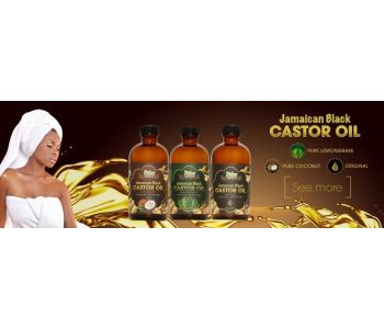 Original jamaikanisches schwarzes Rizinusöl – 100 % Rizinusöl