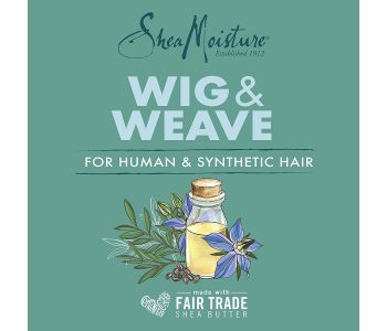 Shea Moisture Wig & Weave, Teafa és Borágómag olaj